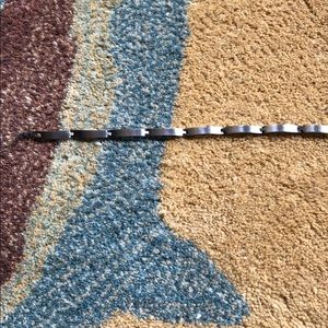 Boccia titanium bracelet (7 inches + 1 inch link)